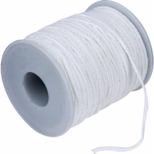 1 Pc 61M Cotton Braid Candle Wick Core Spool Non-Smoke Diy Oil Lamps Candles Supplies