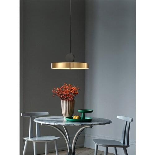 Nordic Dining Room Geometric Square Pendant Lights Study Living Room Dimming Hanging Lights Bar Bedroom Luxury Lamps Fixtures