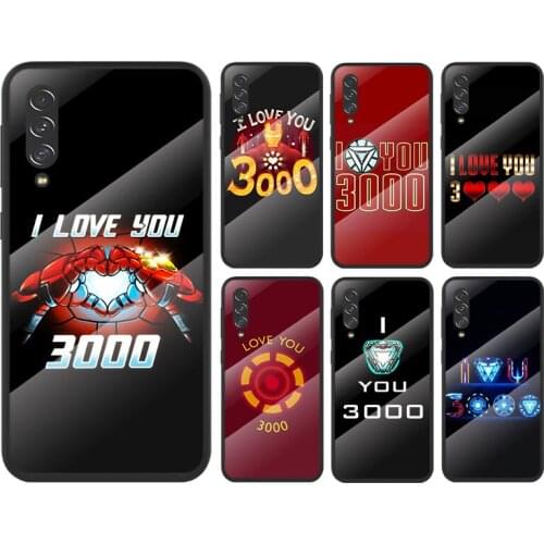 Marve Love You 3000 For Samsung Galaxy A91 A81 A72 A71 A52 A51 A41 A31 A21S A11 A01 Tempered Glass Cover Phone Case
