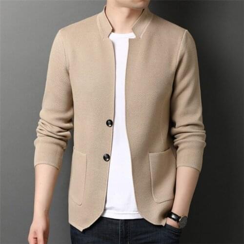 Men Cardigan Autumn Male Outwear Mens Sweaters Retro Japanese Trendy All-match Casual Cozy Chic Cardigan Masculino Sweater Men