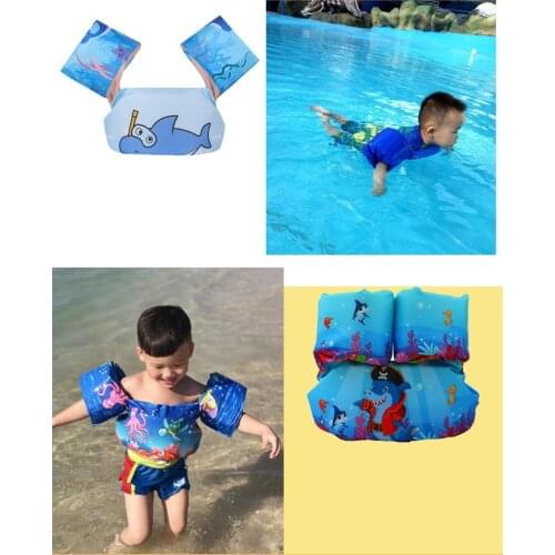 Deluxe Kids Swimming Floats Swim Floating Armbands Child Pool Arm Band