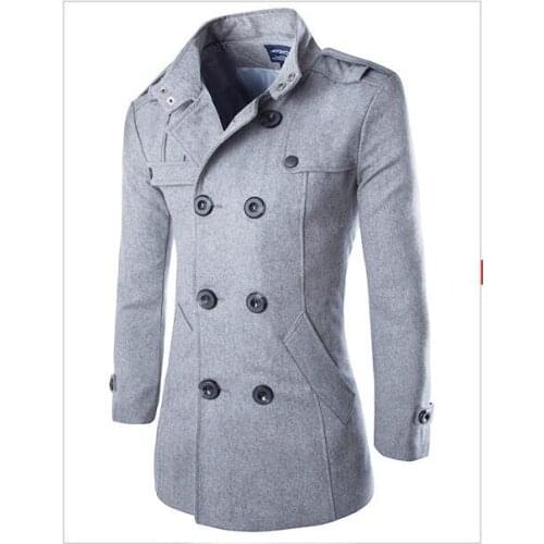Separqi Men's Trench Coats