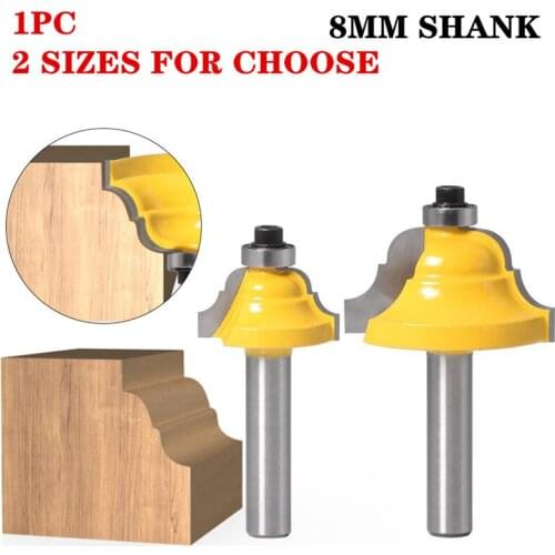 1-2pcs 8mm Shank Cove Box wood Router Bit Cutter Wood Working Tools Wholesale Price