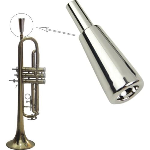 1PCS solo Trumpet Mouthpiece D2H Professional sound quality Plate with silver