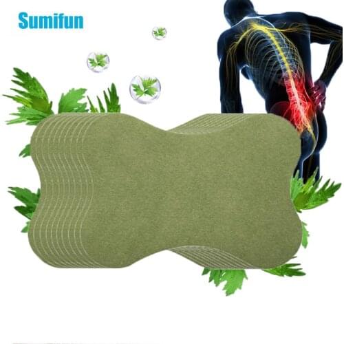 12Pcs Wormwood Lumbar Pain Relief Patch Self-heating Stickers Arthritis Rheumatism Muscle Joints Ache Massage Medical Plaster