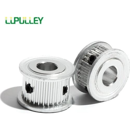 2M 2GT 38T Aluminum Timing Belt Pulley For Belt Width 7/11mm Inner Bore 5/6/6.35/7/8/10mm GT2 Timing Belt Pulley Wheel For DIY