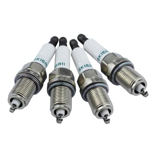 90919-01217 SK16R11 4x New Iridium Spark Plug For Toyota 4Runner Corolla RAV4 Celica Yaris Prius Matrix MR2 1.3L 1999-2008