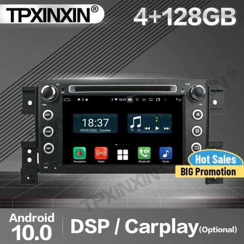 128G Carplay Car Radio 2 Din Stereo Receiver Android For Suzuki Grand Vitara 2005-2011 2012 2013 IPS GPS Player Audio Head Unit