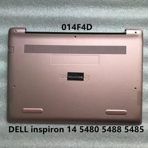 For new DELL inspiron 14 5480 5488 5485 pink lower cover bottom shell laptop D shell 014F4D 14F4D