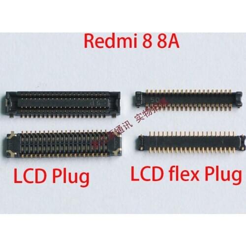For Xiaomi Redmi 8 8A LCD screen display seat motherboard contact Plug connection cable