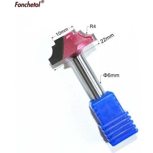 6mm*22mm-1pcs CNC solid carbide End Mill,tungsten steel woodworking insert router bit,wood tool,3D engraving milling cutter