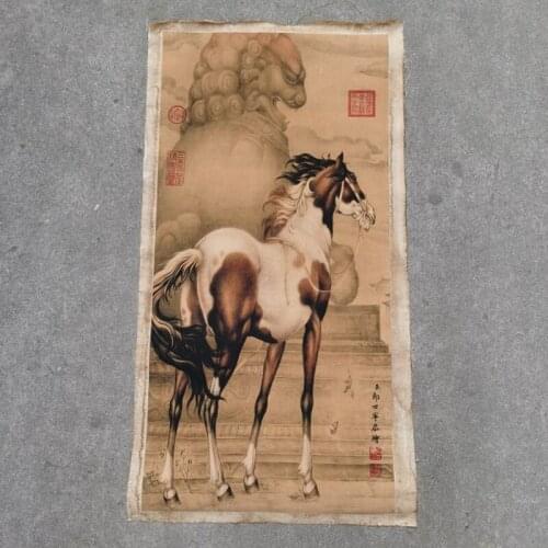 Collection of Classical Chinese Paintings Castiglione Horse Drawing 115482