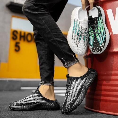 Summer Men Casual Shoes Super Light Mesh Breathable Sneakers Mens Low Cut Leisure Sneaker Walking Outdoors Sport Shoes for Male