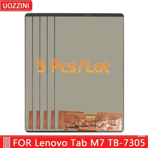 5Pcs/Lots Original For Lenovo Tab M7 TB-7305 TB-7305F TB-7305i TB-7305x 3G 4G WIFI LCD Display Touch Screen Digitizer Assembly