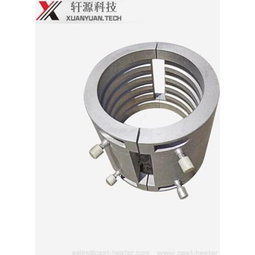 Plastic machine extruder heating elements cast aluminum heaters
