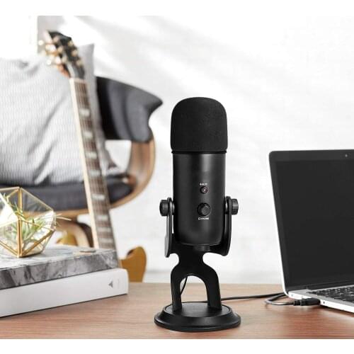 Professional Foam Windscreen For Covers Other Large Microphones, Such As Mxl, Audio Technica - Quality Sponge Material Makes Thi