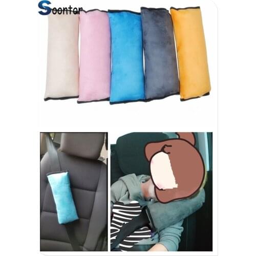 Car baby child seat belt pillow Universal shoulder strap for BMW 335is Scooter Gran 760Li 320d 135i