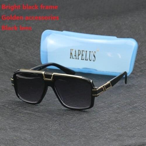 KAPELUS sunglasses New sunglasses for men and women European fashion glasses plate large face sunglasses