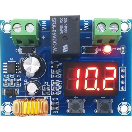 XH-M609 DC 12V-36V Charger Module Voltage OverDischarge Battery Protection Precise Undervoltage Protection Module Board