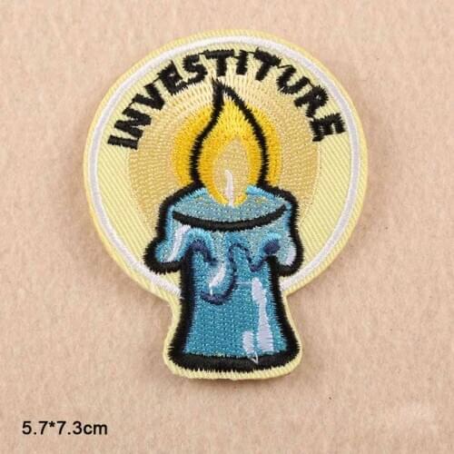 Kale Iron On Patches Embroidered Clothes Patch For Clothing Clothes Stickers Garment Apparel Accessories