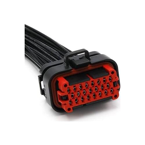 1/2//5/10pcs/lot Tyco AMP 23 Pin/Way Automobile Electrical ECU Waterproof Female Connector With 30cm Long Wire Cable 770680-1