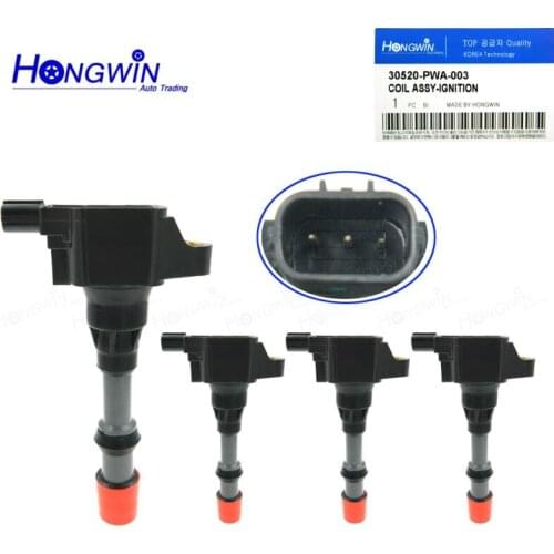 30520-PWA-003 Ignition Coil For Honda Civic 7 8 VII VIII JAZZ FIT 2 3 II III 1.2 1.3 1.4L 30520 PWA 003 30520PWA003 UF373 C687