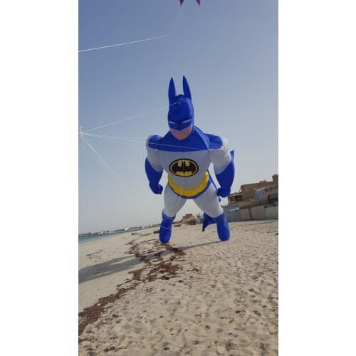 3D 11m big soft umbrella fabric delta kite flying vliegeren windsock toy kites for adults ultraman ufo vlieger inflatable kite