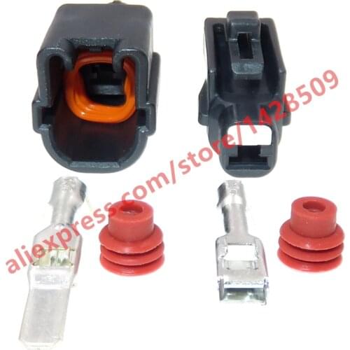 5 Sets 1 Pin 90980-11400 6189-0413 4.8 Series Automotive Starter Plug Motor Socket Wiring Cable Connector For Toyota Corolla