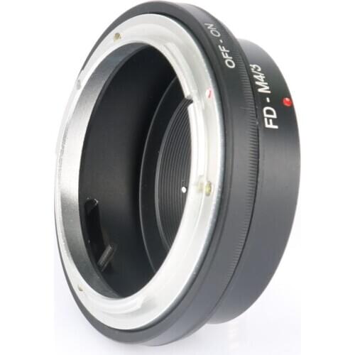 FD-M4/3 lens Adapter For Canon FD Lens to Micro 4/3 M4/3 Camera for Olympus EP2 EP3 EPL1 EPL2 EPL3 EPM1 EPM2 EM1 EM5 OMD GF1 GF3