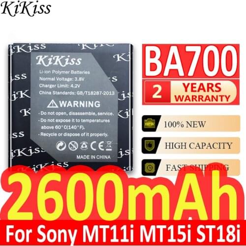 2600mAh BA700 Mobile Phone Battery For Sony Ericsson MT11i MT15i MK16i ST18i St18a SO-03C For Xperia Neo / Pro / Neo V / Ray