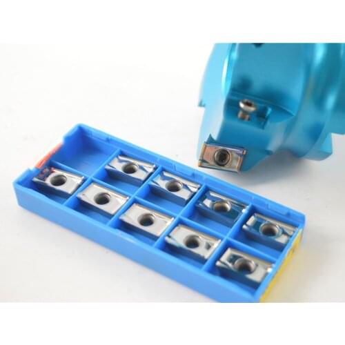 AL 400R 80-22-6F Insert Indexable Face milling cutter end mill with APKT1604PDFR-MA3 H01