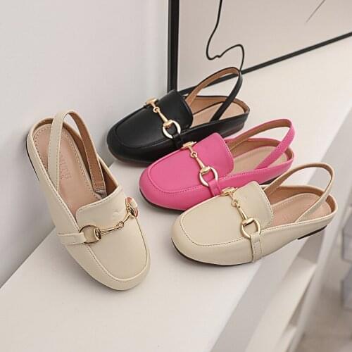 Toddler Shoes Girl PU Leather Shorts for Kids Flat Baby Girl Shoes Princess Party Sandals Casual Children Sneakers Metal Sequins
