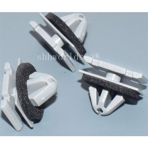 Shhworldsea POM Grey car Rocker Panel Retainer clip car plastic rivet auto plastic fastener clips for GM 11571175
