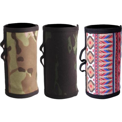 Gas Canister Cover Protector Outdoor Hiking Fuel Tank Cylinder Protective Storage Bag