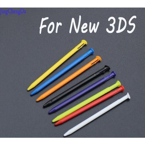 JIng Cheng Da 12pcs Multi Colors Touch Screen Stylus Pen For Nintendo New 3DS Plastic Stylus Pen For NEW 3DS Stylus
