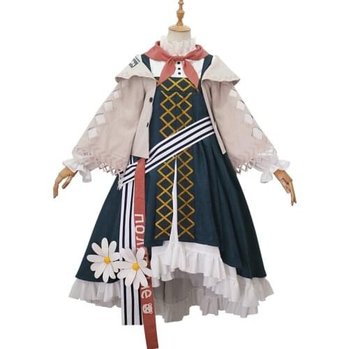 Game Arknights Truth Bookish Skin Cosplay Costume Women Girls Full Set Role Play Dresses Halloween Carnival Party Costumes Suits