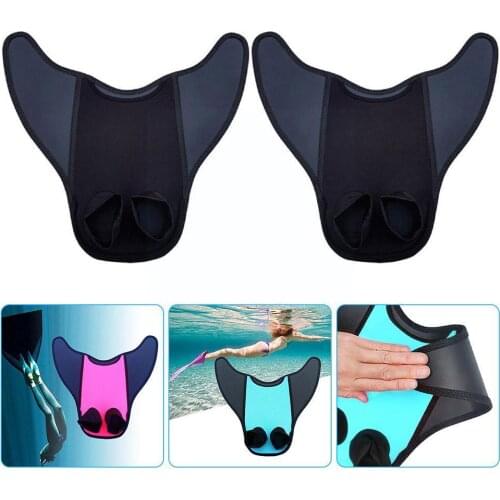 Swimming Snorkeling Mermaid Fins Foot Flippers For Adult Swimming Equipment Children Flippers Diving Tail Whale Scuba Shoes R0G2