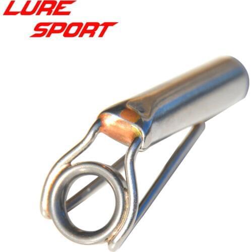 LureSport 2pcs Tungsten Ring steel frame Top guide heavy boat rod repair trolling Rod Building component Repair DIY Accessory