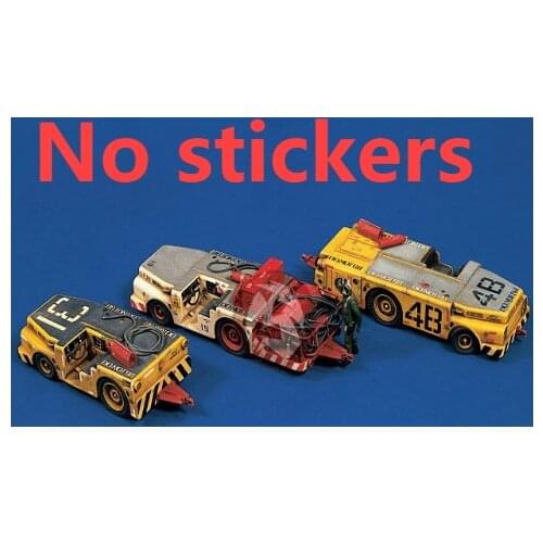 1:48 scale die-cast resin war scene model resin aircraft field service vehicle assembly model (no sticker)