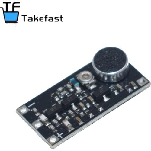 1PCS 88-115MHz FM Wireless Microphone Surveillance Transmitter Module Board For Arduino Adjustable Capacitor DC 2V 9V 9mA