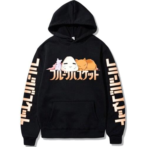 Hot Anime Fruits Basket Harajuku Cute Manga Honda Tohru Souma Kyo Souma Yuki Casual Men Woemn Hoodie Sweatshirt