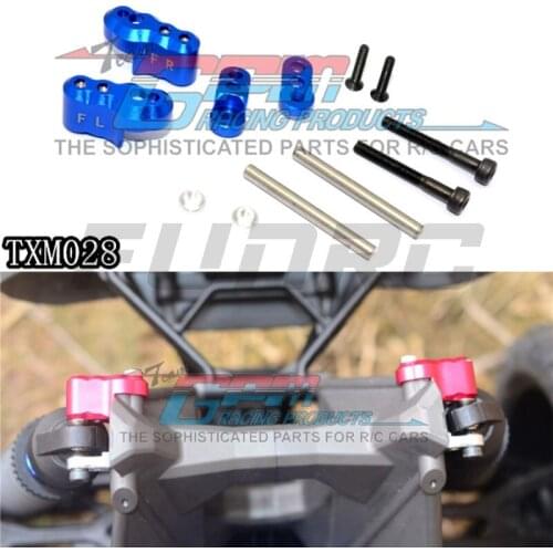 RC Car Parts GPM X-MAXX 1/5 Upgrade Modified Accessories Aluminum Alloy Front Porous Hydraulic Fixed Mount TXM028
