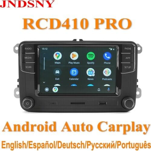 RCD410 PRO Android Auto Carplay New NONAME RCD330 RCD360 PRO MIB Radio For VW Golf 5 6 Jetta MK5 MK6 CC Tiguan Passat B6 B7 Polo