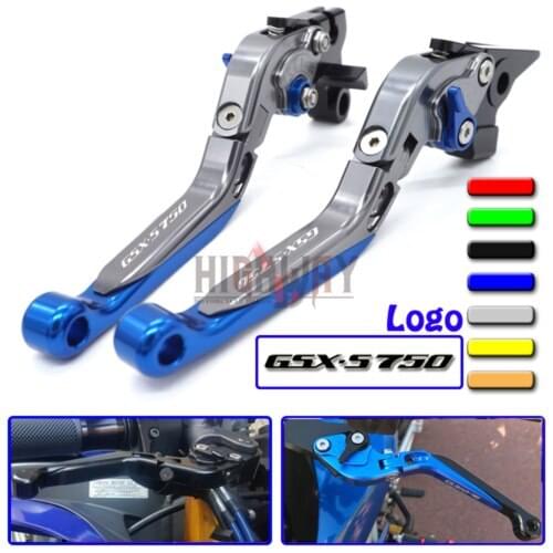 For Suzuki GSR750/GSX-S750 GSR 750 GSXS750 2011-2016 Motorcycle Aluminum CNC Adjustable Folding Extendable Brake Clutch Levers