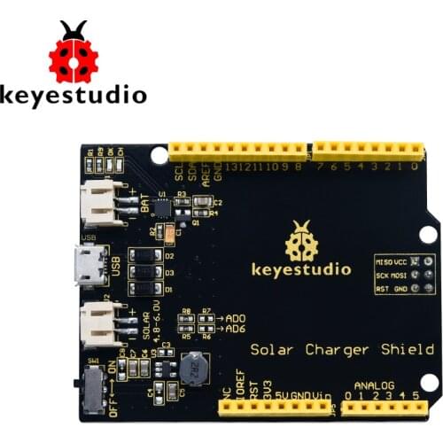 Keyestudio Solar Charger Shield for Arduino Solar Panel / Solar Cell