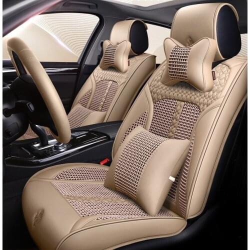 Universal car seat cover for skoda octavia a5 a7 fabia kodiaq rapid fiat 500 punto grande punto autos interior accessories