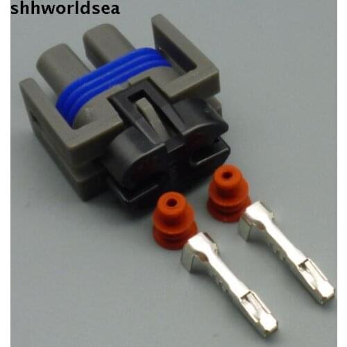 Worldgolden 5/30/100sets1.5mm AC clutch coil repair connector plug kit PT209 for Buick brake level plug 12162017