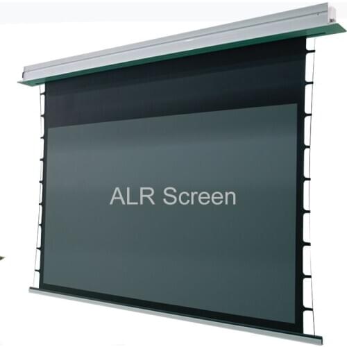 Factory 120" 16:9 High Quality Motorized Projector Screen With Remote Control