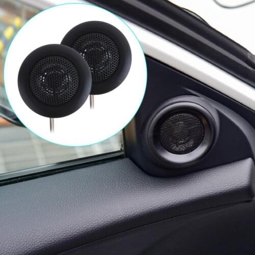 2PCS Loud Speaker Dome Multi-tone 25mm Car Tweeter for 12V Cars