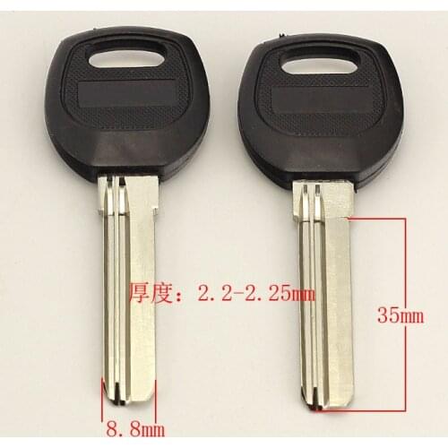 B062 Right Groove 35mm Length House Door Blank Empty Key Wholesale 50 pieces/lot